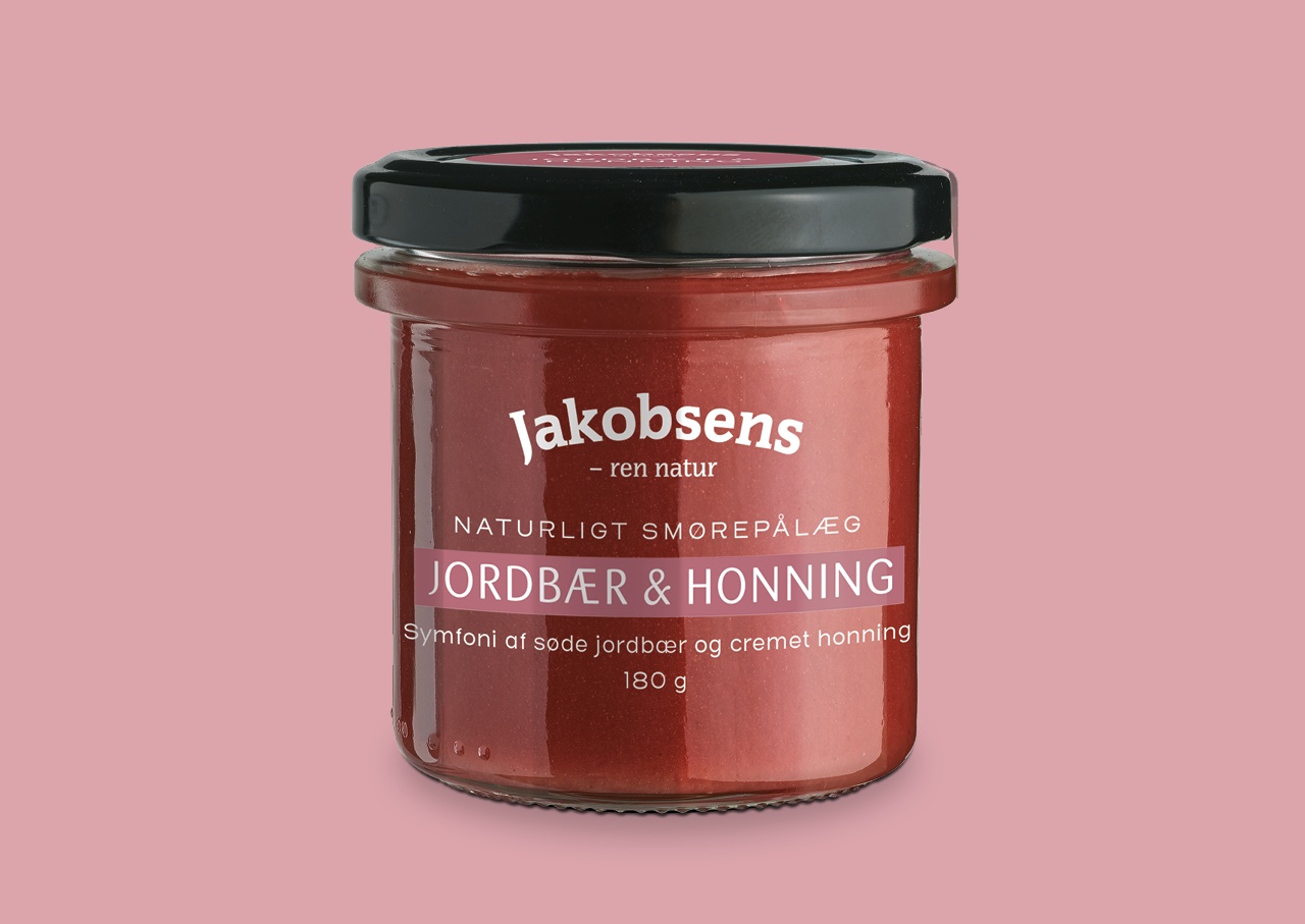 emballagedesign case Jakobsens bær og honning thumbnail