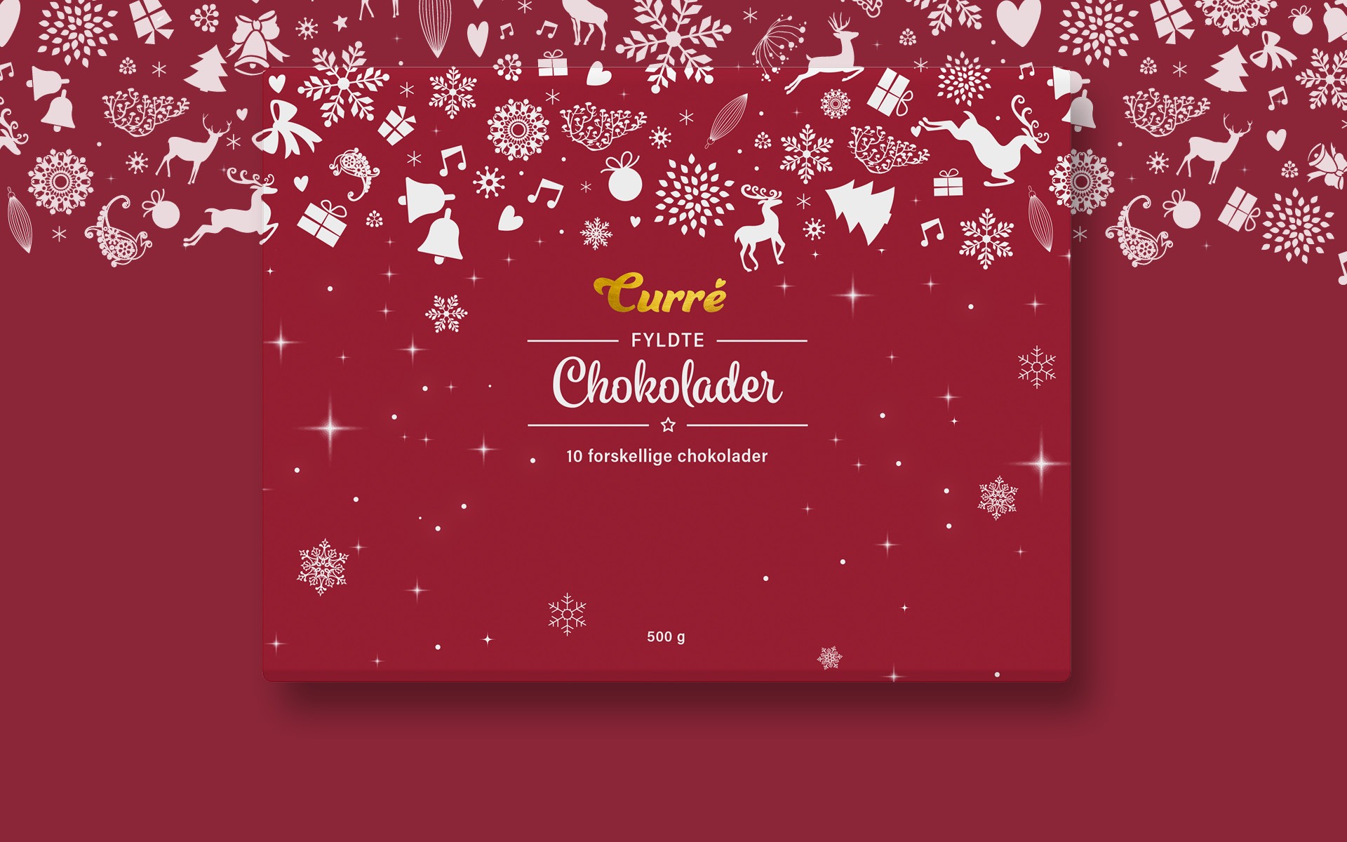 emballagedesign SallingGroup Curre fyldtechokolade