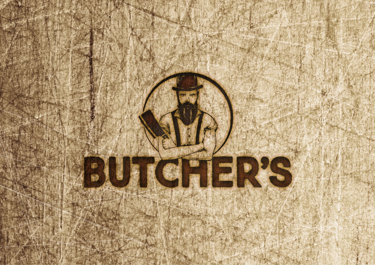 Butchers visuel identitet logo