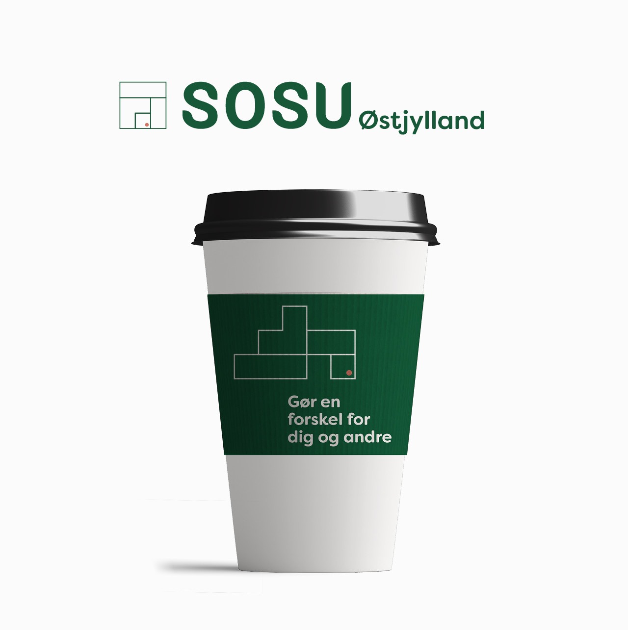 SOSU Østjylland - Visuel identitet - Kaffekop