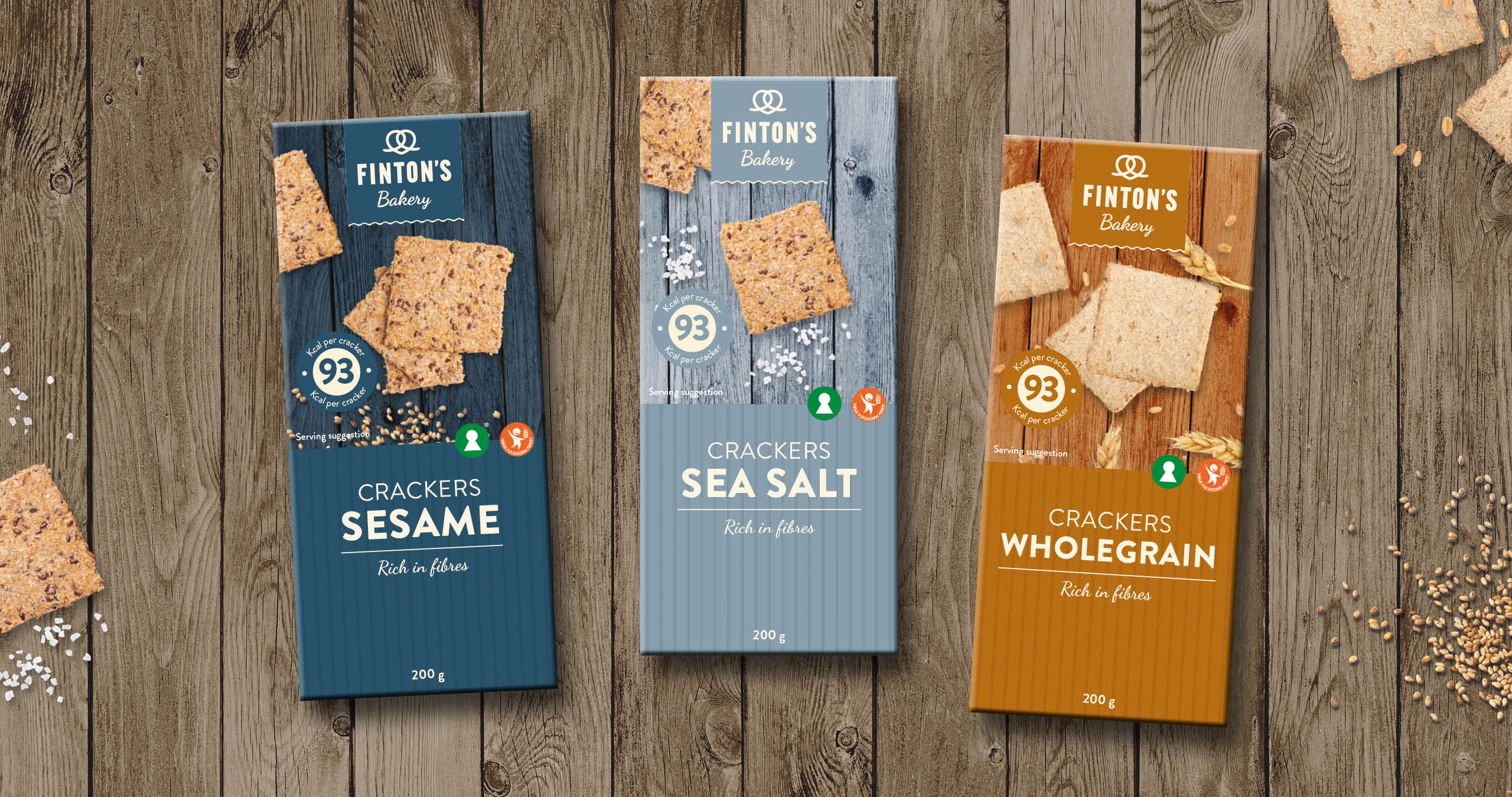 Fintons crackers redesign - Cameleon Creatives