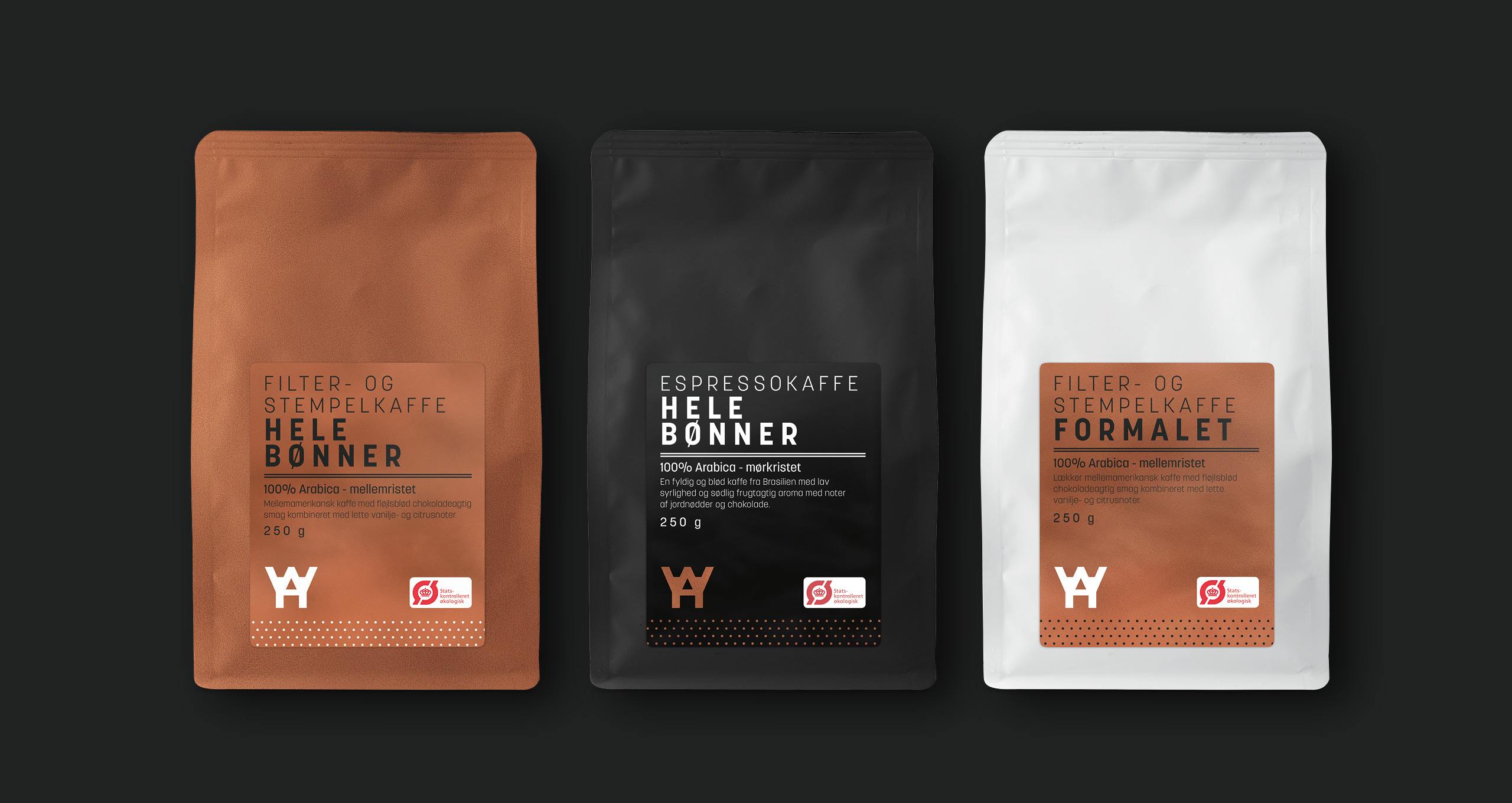 Wassim Hallal emballagedesign kaffe