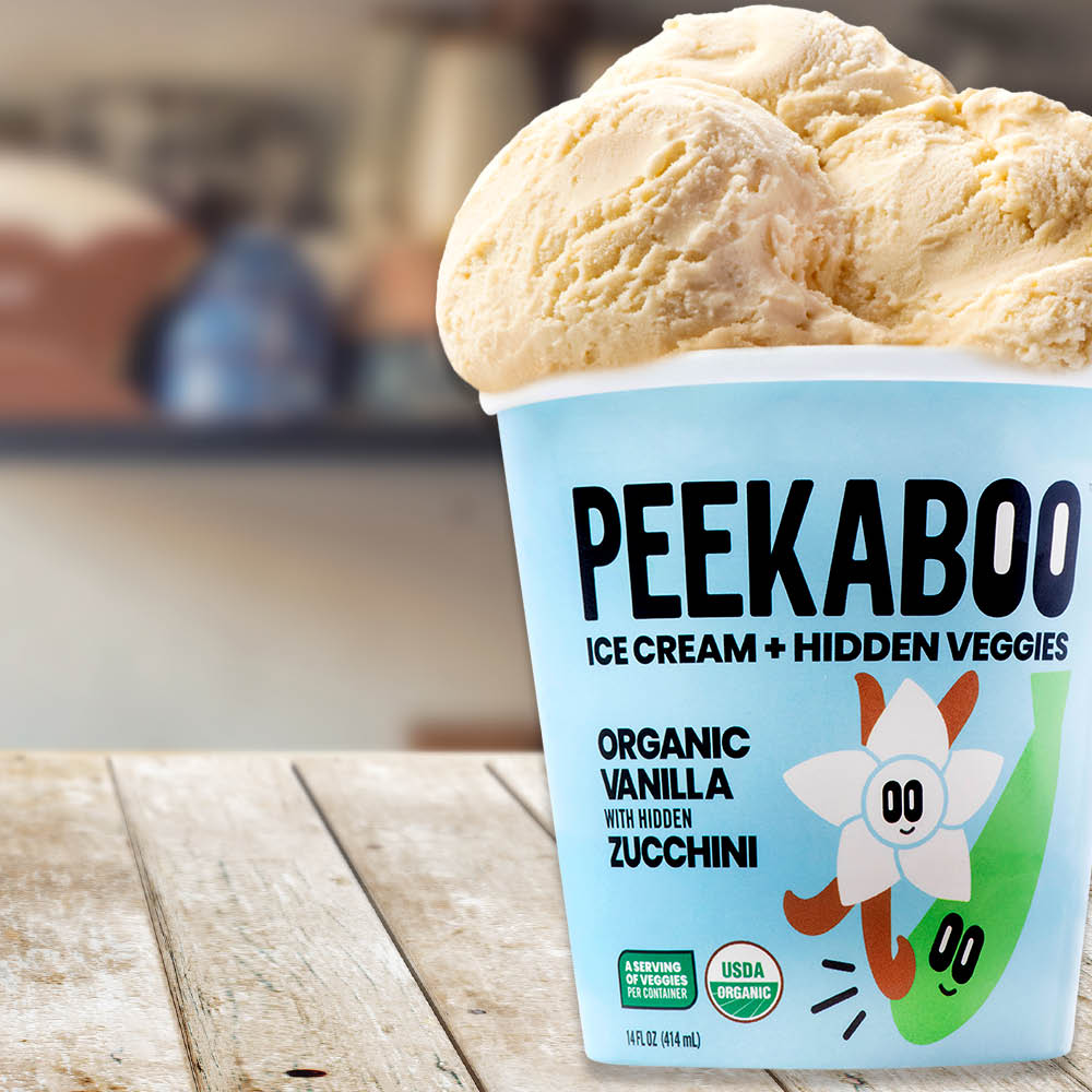 Peakaboo is der er baseret på is - Emballagedesign Cameleon Creatives A/S