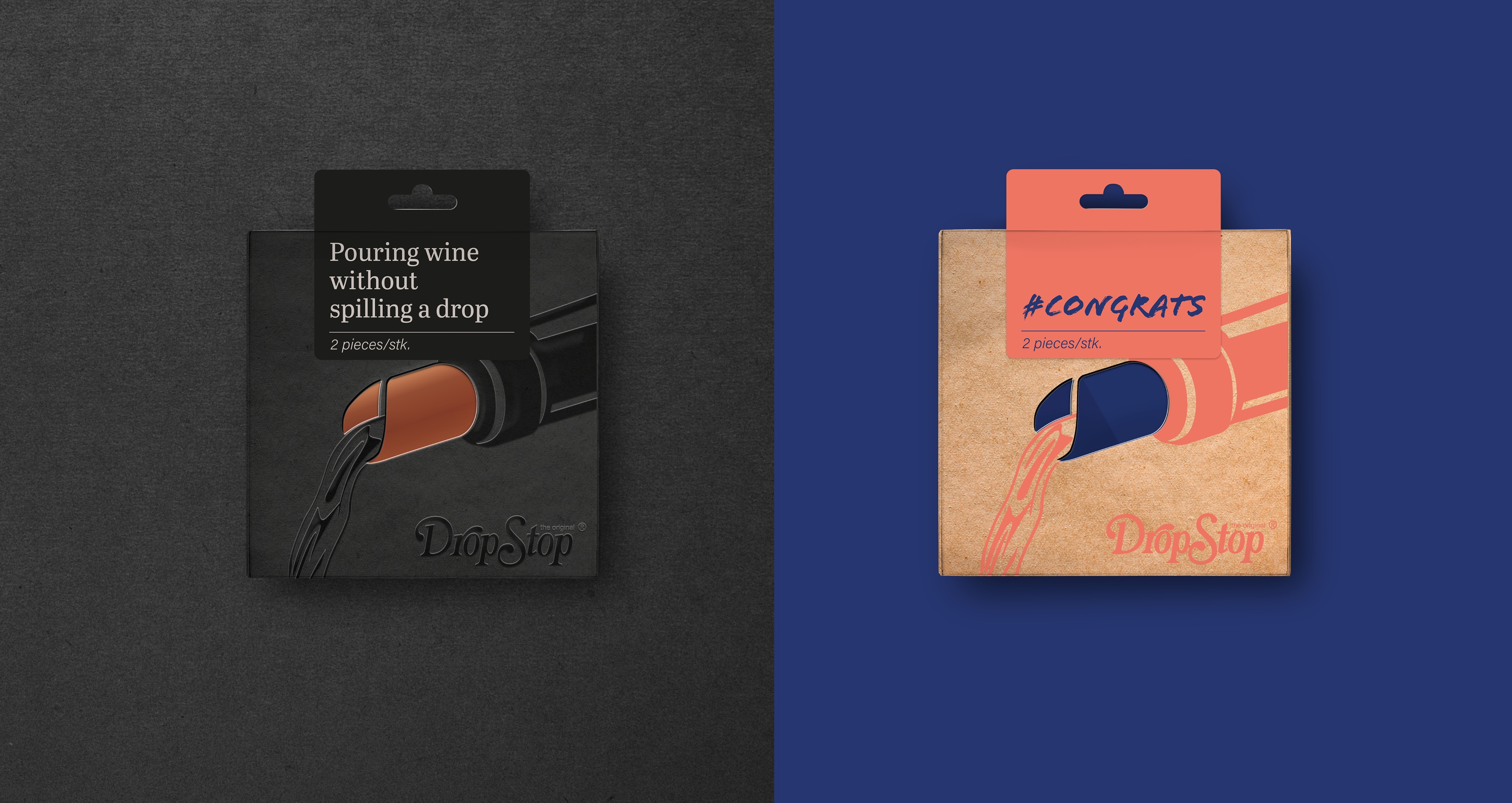 DropStop designs - Emballagedesign - Cameleon Creatives A/S