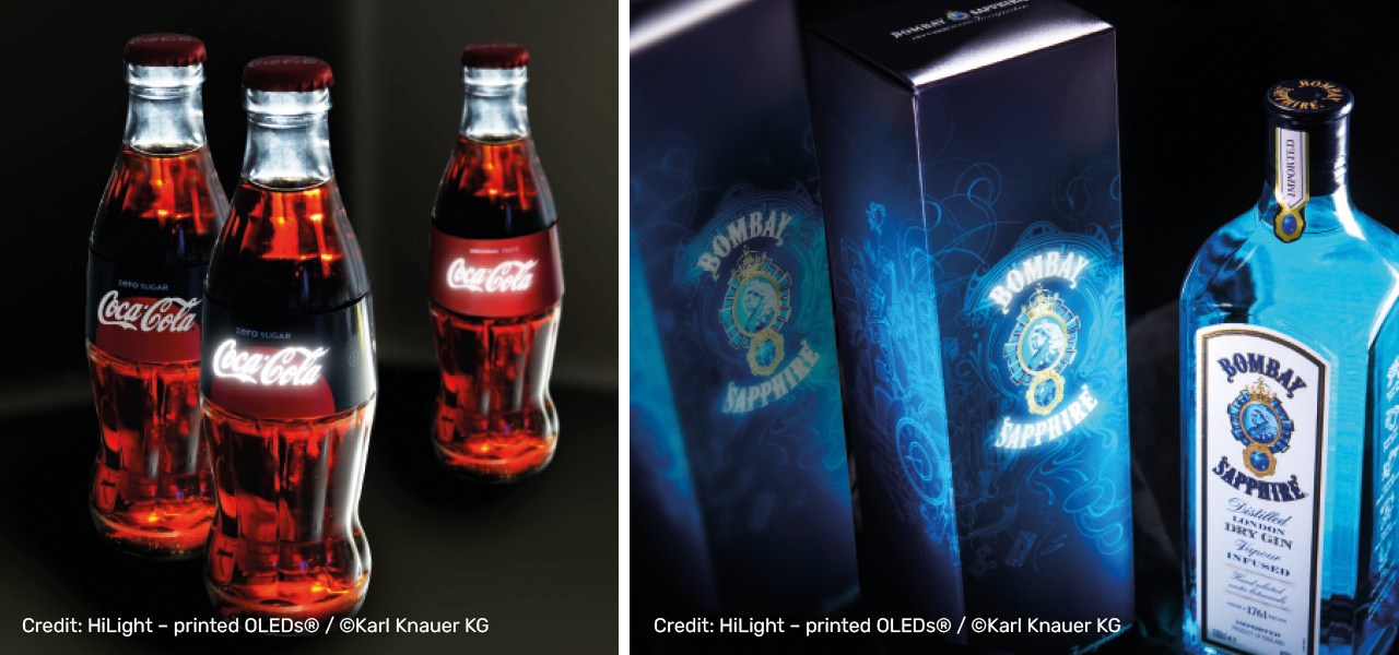 Multisensorisk emballagedesign illuminated packagings visuelt